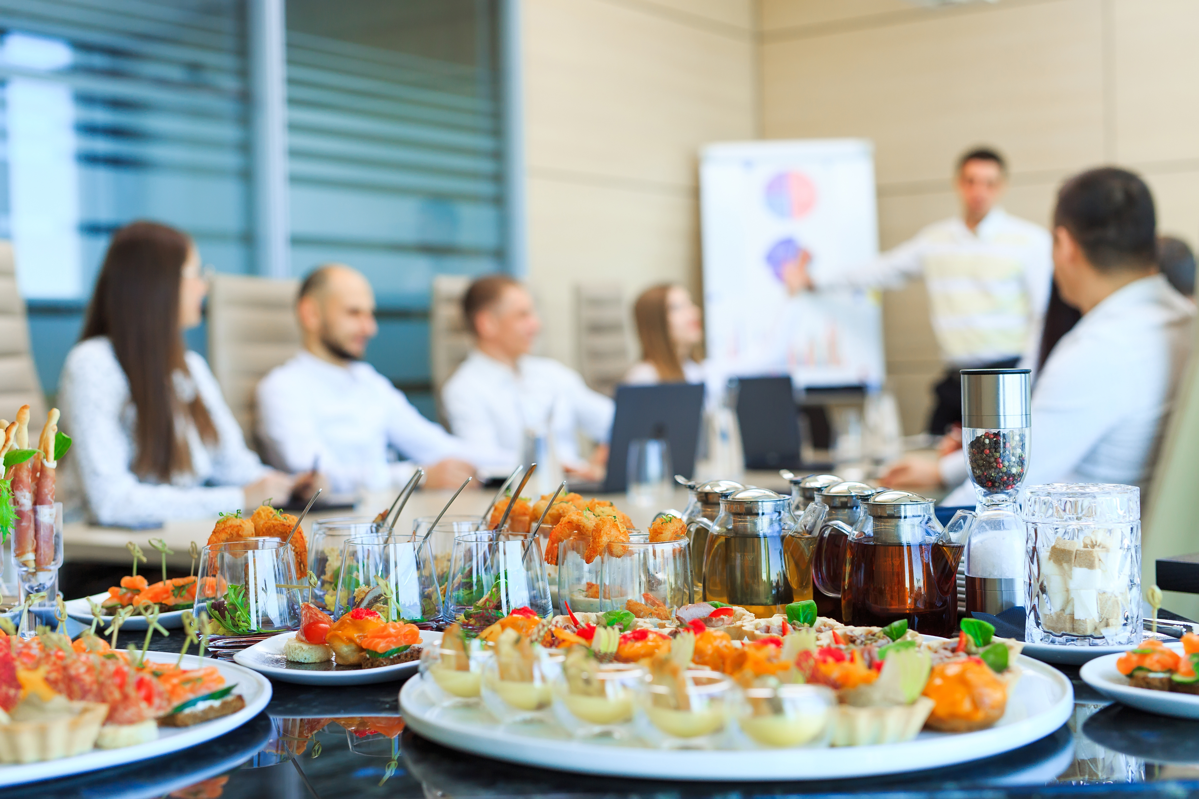 Corporate catering presentation